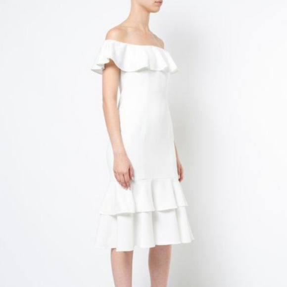 NWT Jay Godfrey Momoa Ruffle Dress - Picture 2 of 6